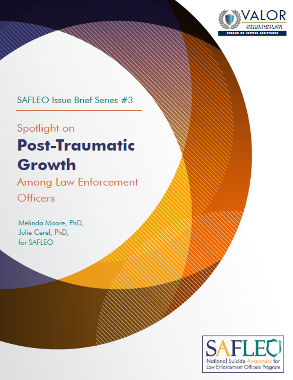 Issue Brief Series 3 - Post-Traumatic Growth Among Law Enforcement Officers representing image