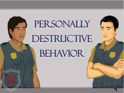 Personally-Destructive Behavior Scenario representing image