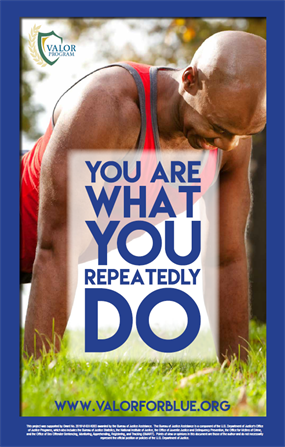 You Are What You Repeatedly Do Poster representing image