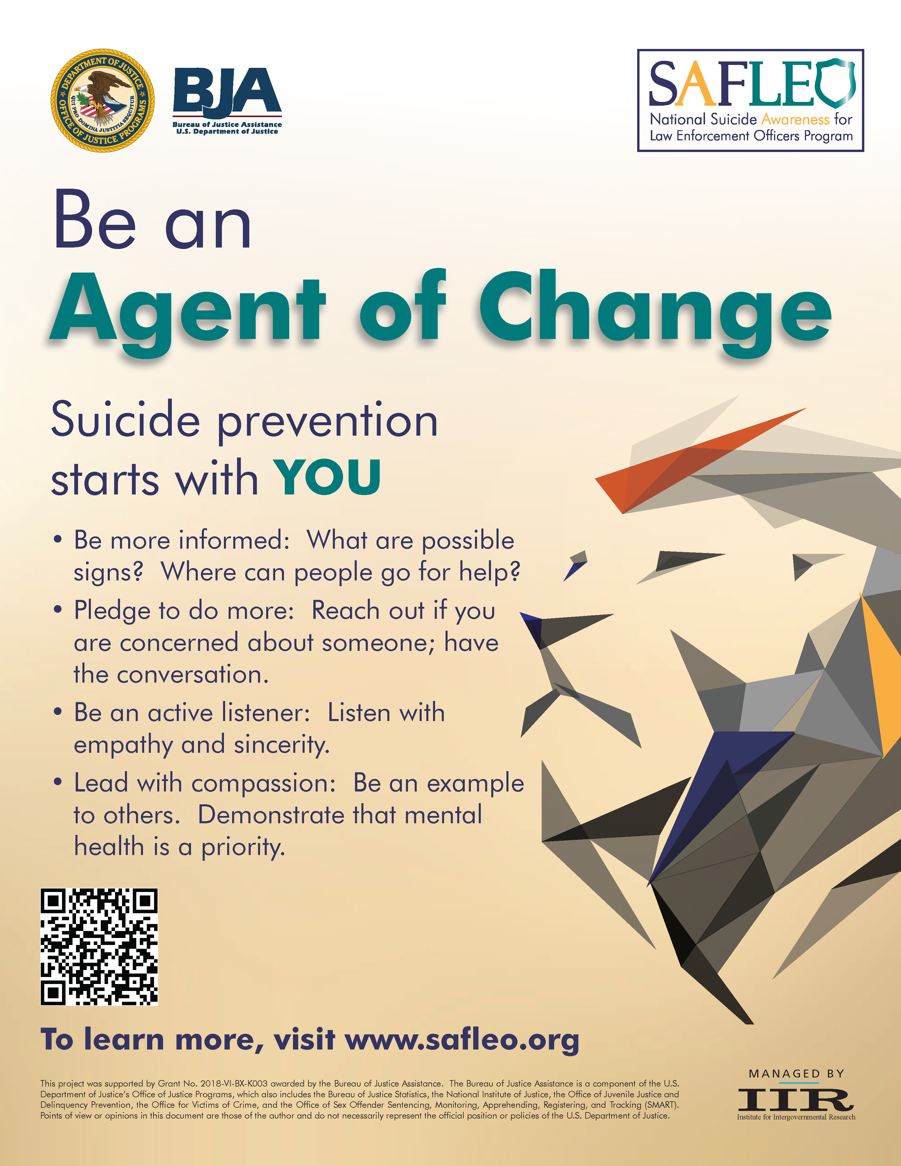 Be an Agent of Change